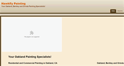 Desktop Screenshot of hawkflypainting.com